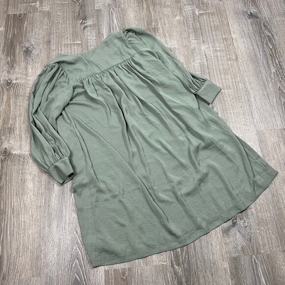 Prologue Women's Pale Green Balloon Long Sleeve Dress - Size Medium - NWT - Picture 6 of 6